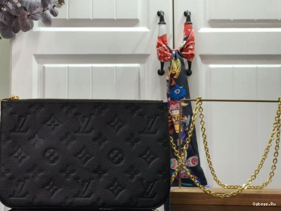 DOUBLE VUITTON ZIP POCHETTE LOUIS 1224